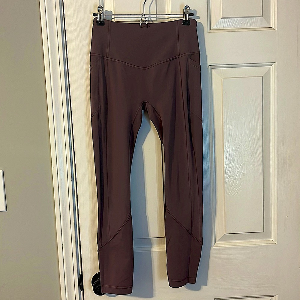 Lululemon Athletics Mauve high waisted leggings